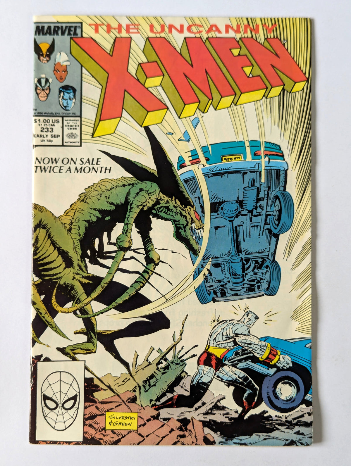 Uncanny X-Men #233 Marvel Comic Book