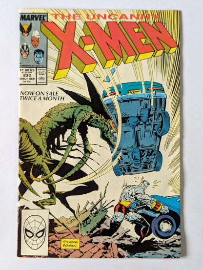 Uncanny X-Men #233 Marvel Comic Book