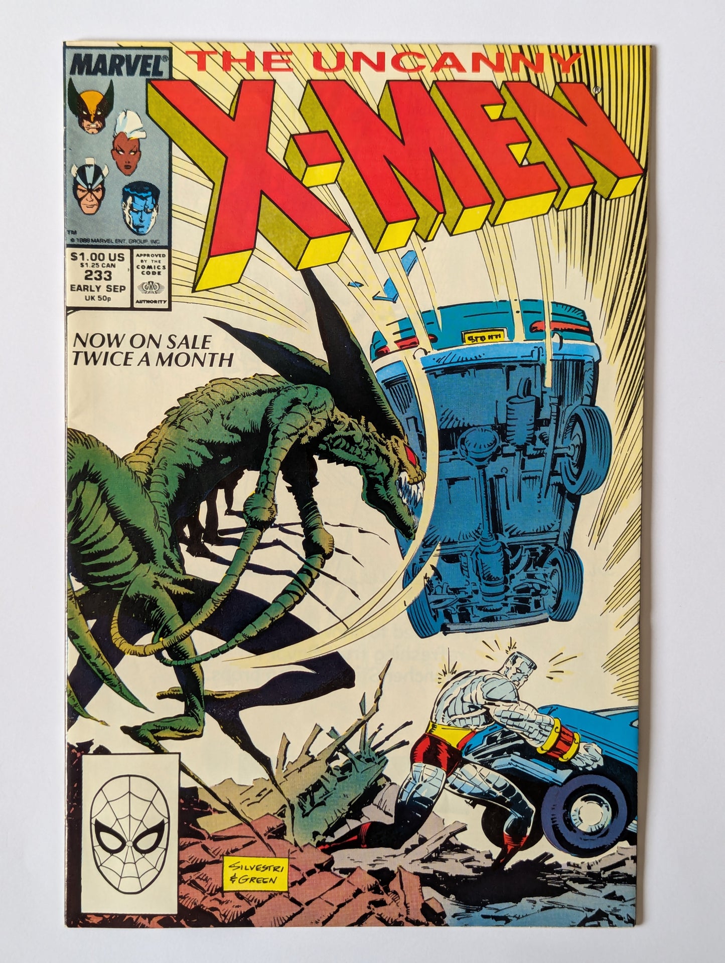 Uncanny X-Men #233 Marvel Comics
