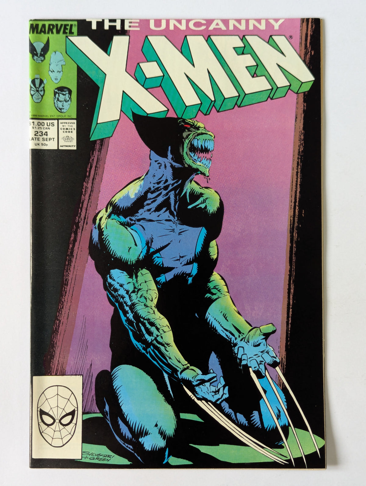 Uncanny X-Men #234 Marvel Comic Book