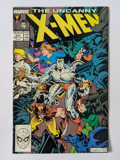 Uncanny X-Men #235 Marvel Comic Book
