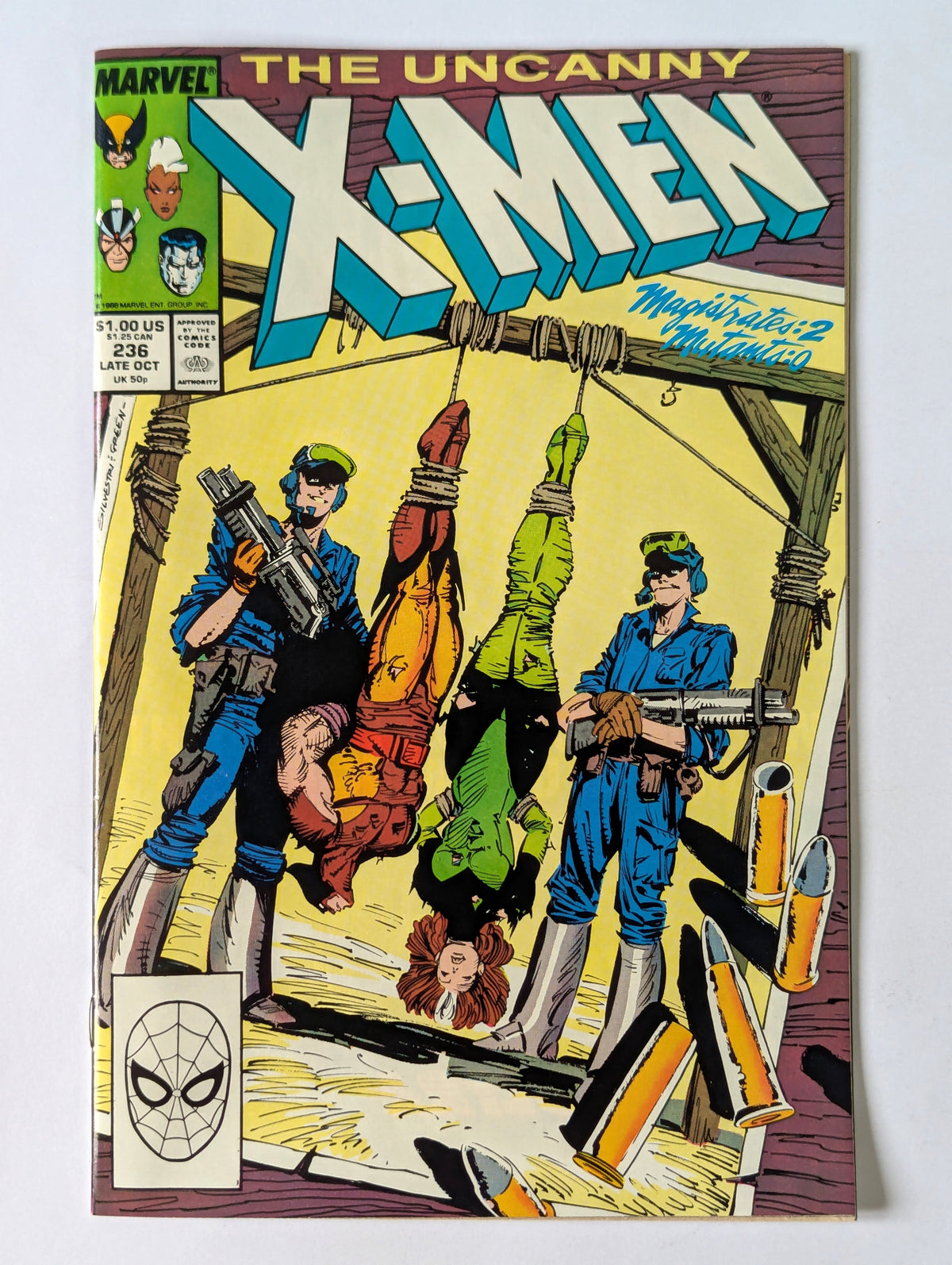 Uncanny X-Men #236 Marvel Comic Book