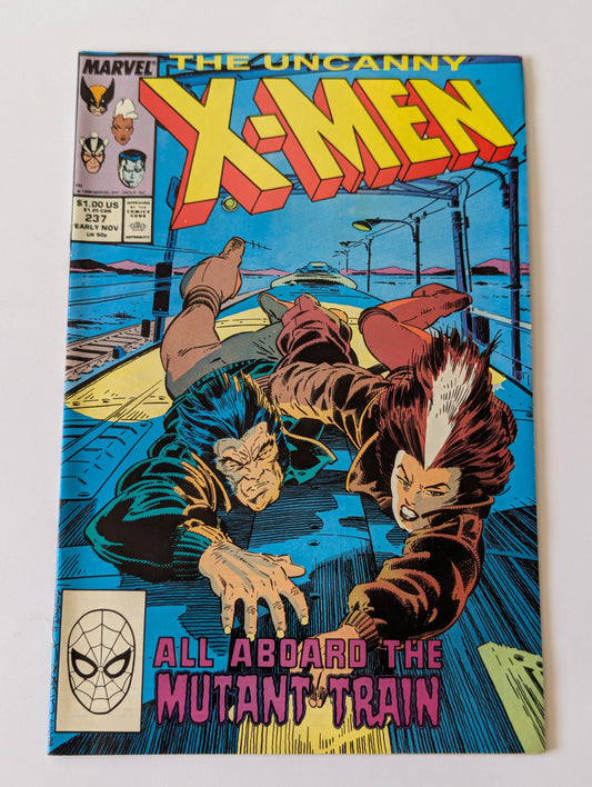 Uncanny X-Men #237 Marvel Comic Book