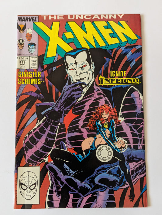 Uncanny X-Men #239 Marvel Comic Book