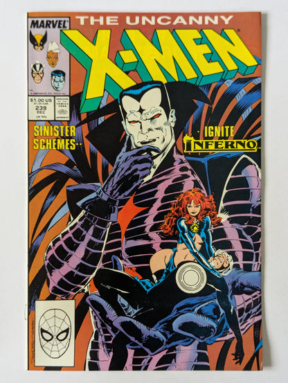 Uncanny X-Men #239 Marvel Comic Book