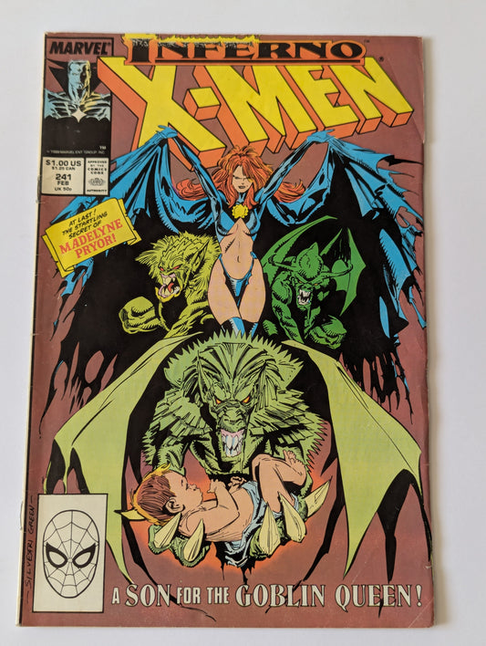 Uncanny X-Men #241 Marvel Comic Book