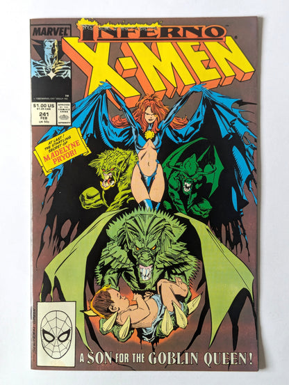 Uncanny X-Men #241 Marvel Comic Book