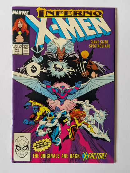 Uncanny X-Men #242 Marvel Comics