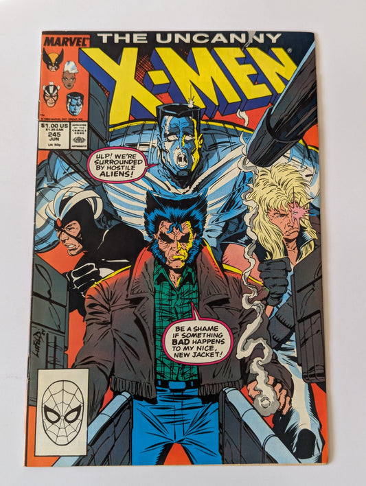 Uncanny X-Men #245 Marvel Comic Book