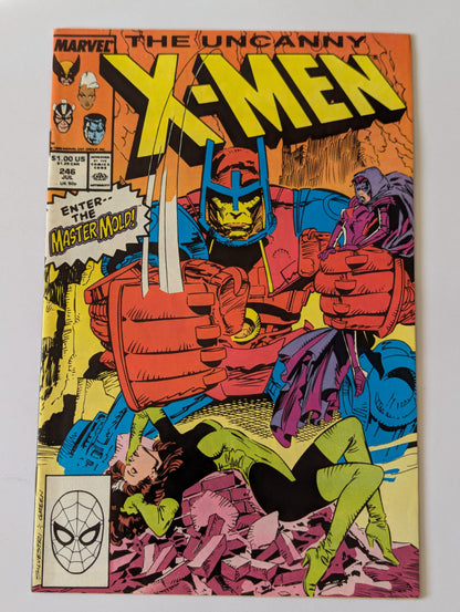 Uncanny X-Men #246 Marvel Comic Book