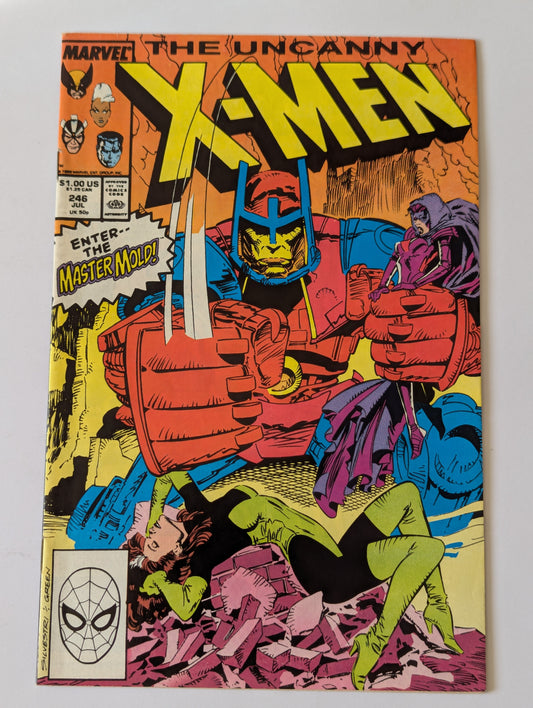 Uncanny X-Men #246 Marvel Comic Book