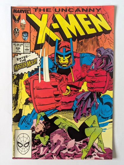 Uncanny X-Men #246 Marvel Comic Book
