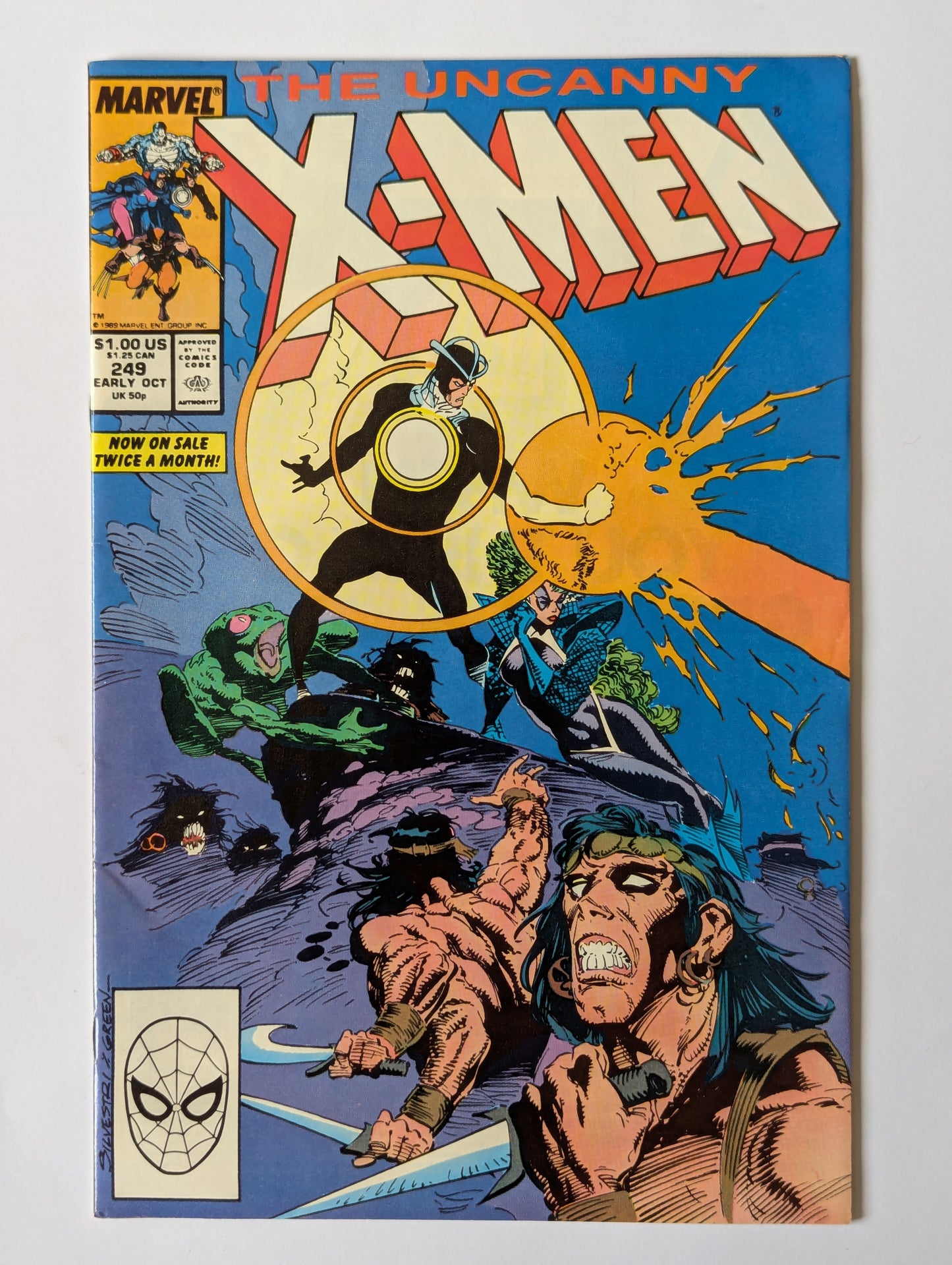 Uncanny X-Men #249 Marvel Comics