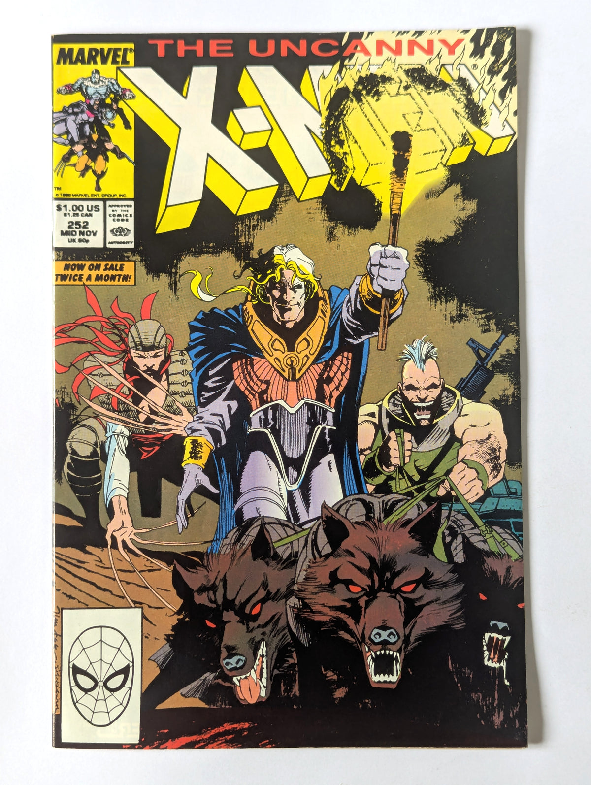 Uncanny X-Men #252 Marvel Comic Book