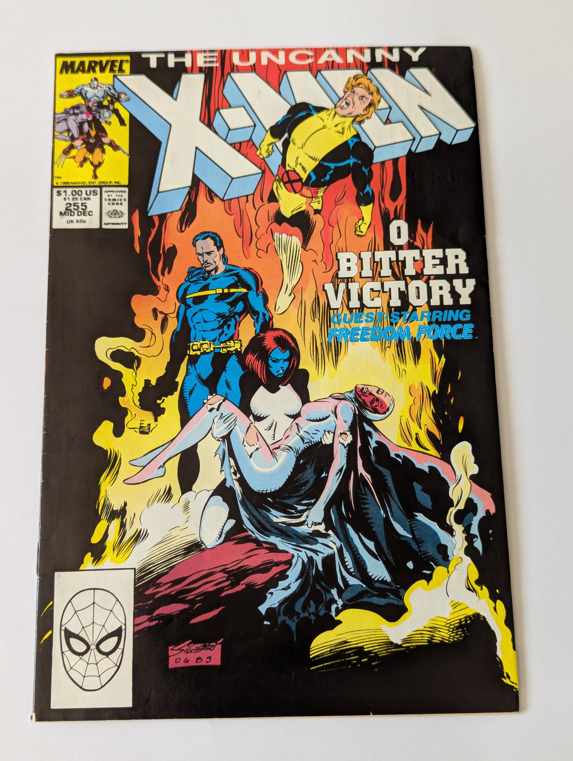 Uncanny X-Men #255 Marvel Comic Book