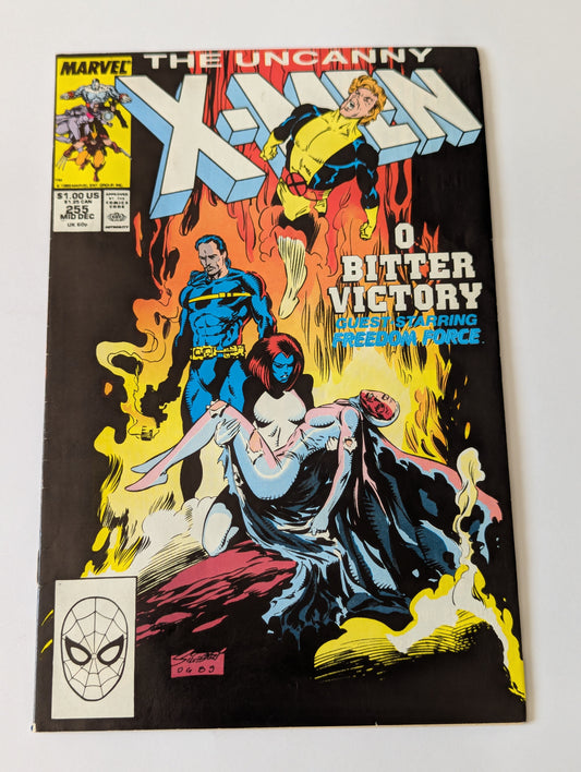 Uncanny X-Men #255 Marvel Comic Book