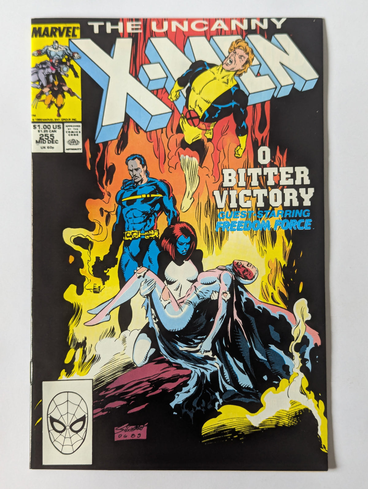 Uncanny X-Men #255 Marvel Comic Book
