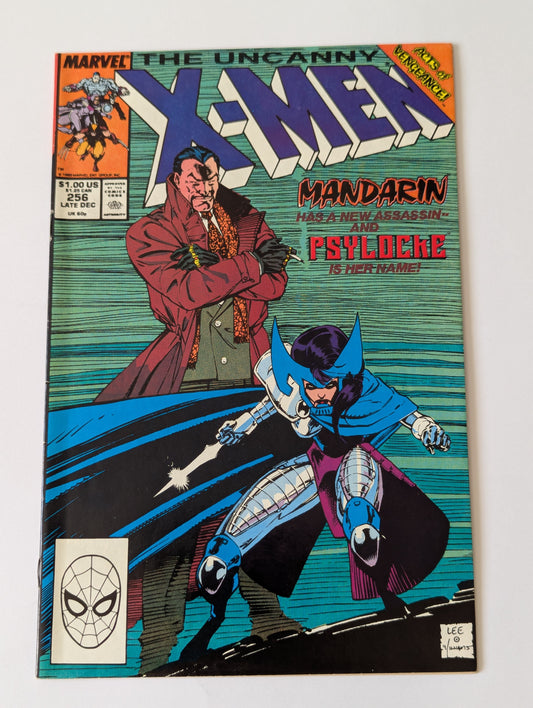 Uncanny X-Men #256 Marvel Comic Book
