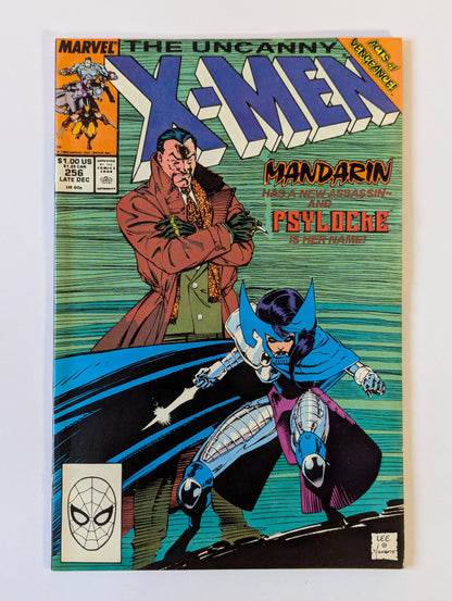 Uncanny X-Men #256 Marvel Comic Book