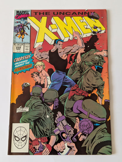 Uncanny X-Men #259 Marvel Comic Book