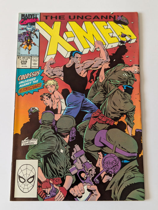 Uncanny X-Men #259 Marvel Comic Book