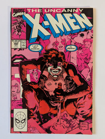 Uncanny X-Men #260 Marvel Comic Book