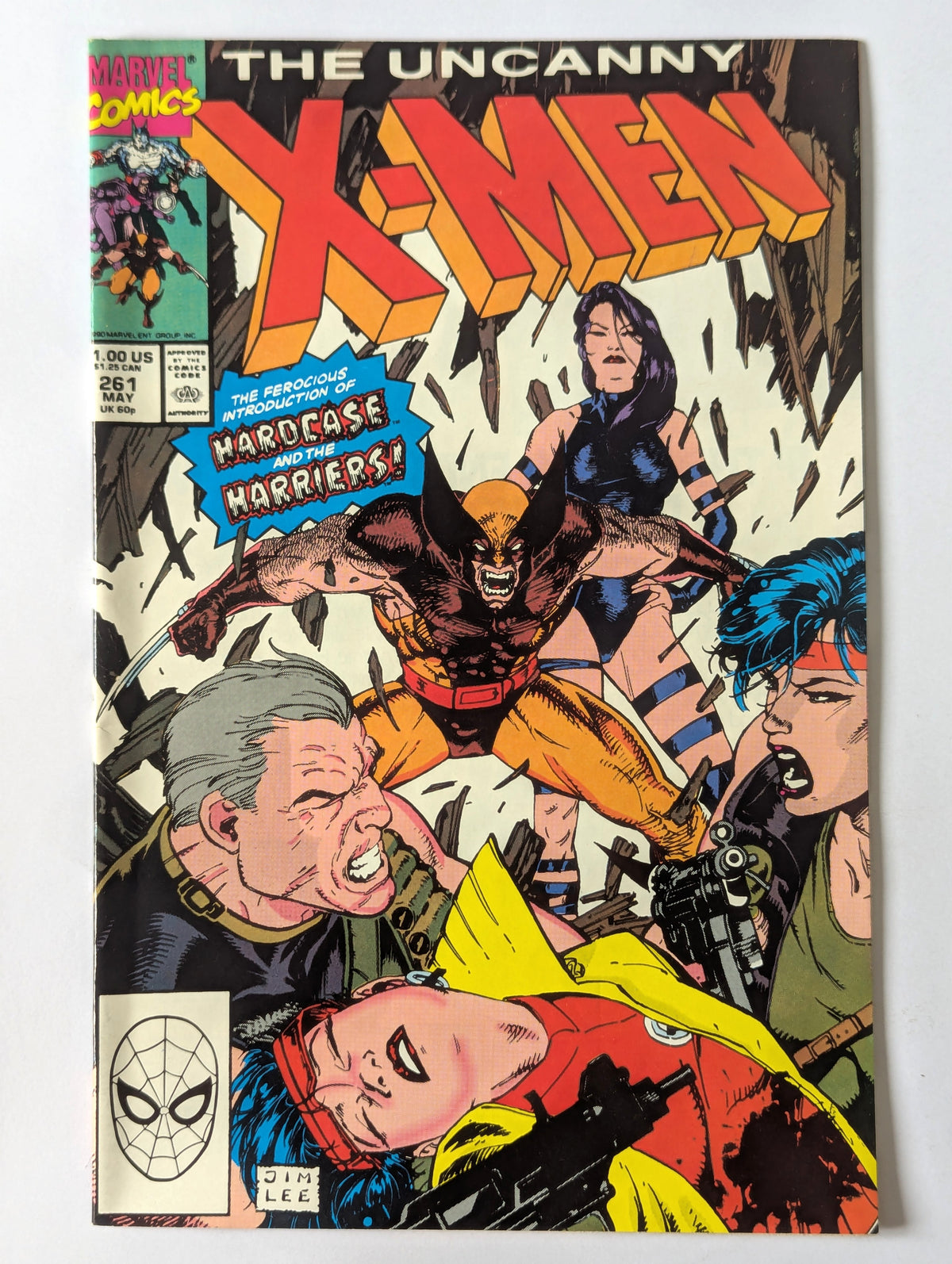 Uncanny X-Men #261 Marvel Comic Book