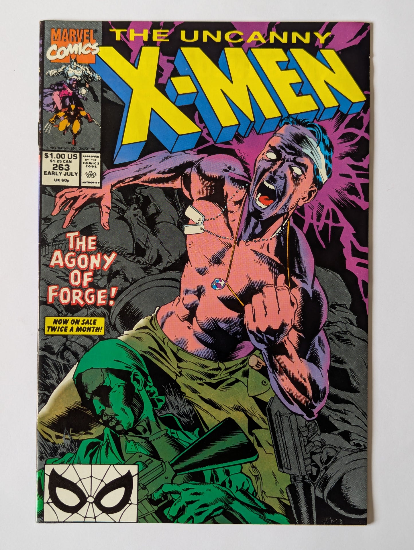 Uncanny X-Men #263 Marvel Comics
