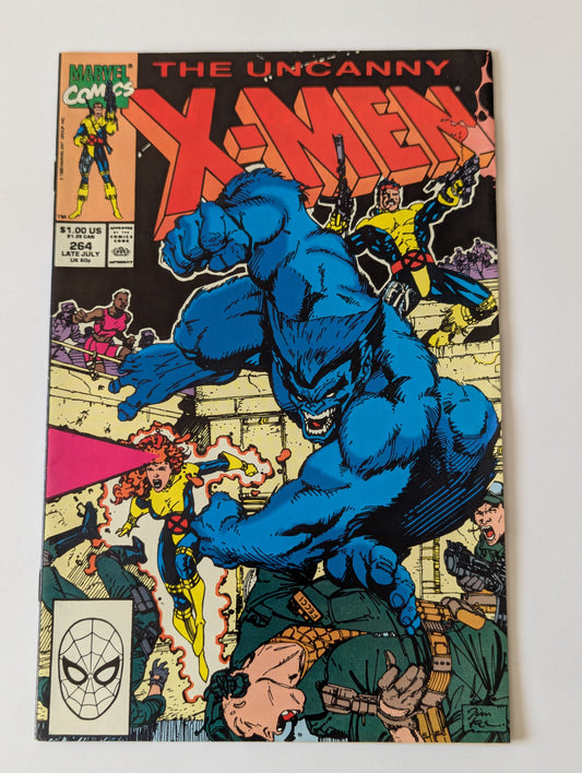 Uncanny X-Men #264 Marvel Comic Book