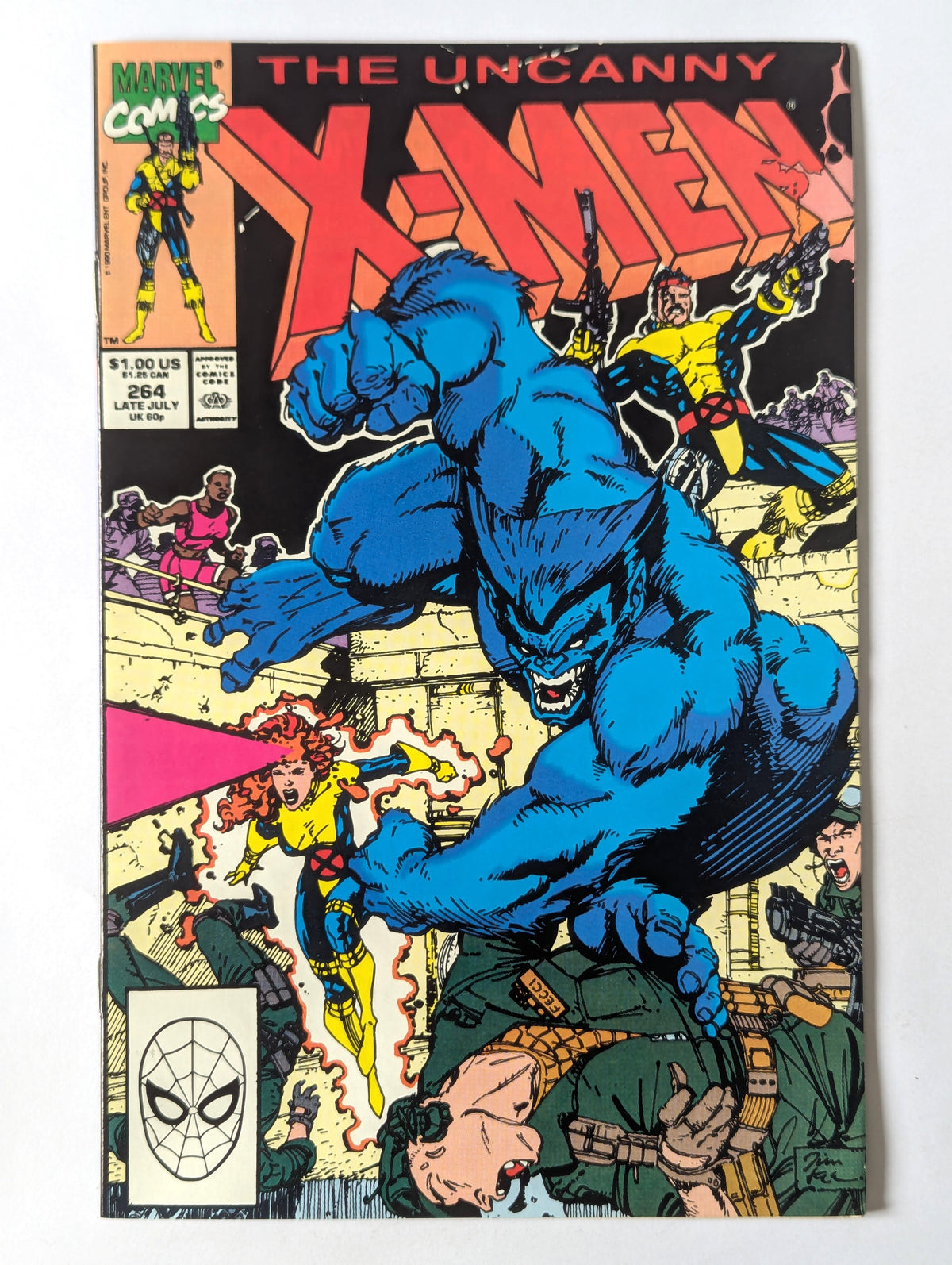 Uncanny X-Men #264 Marvel Comic Book