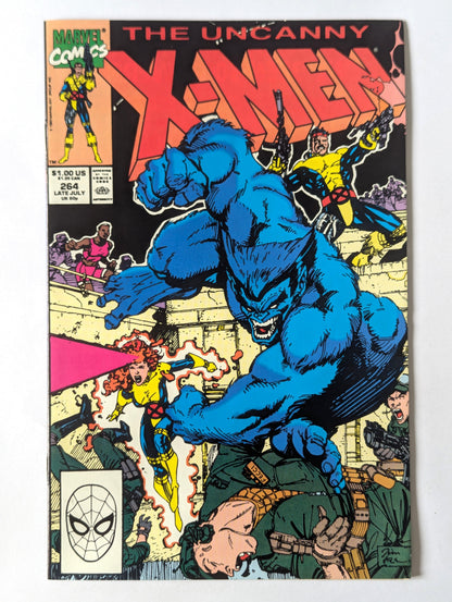 Uncanny X-Men #264 Marvel Comic Book