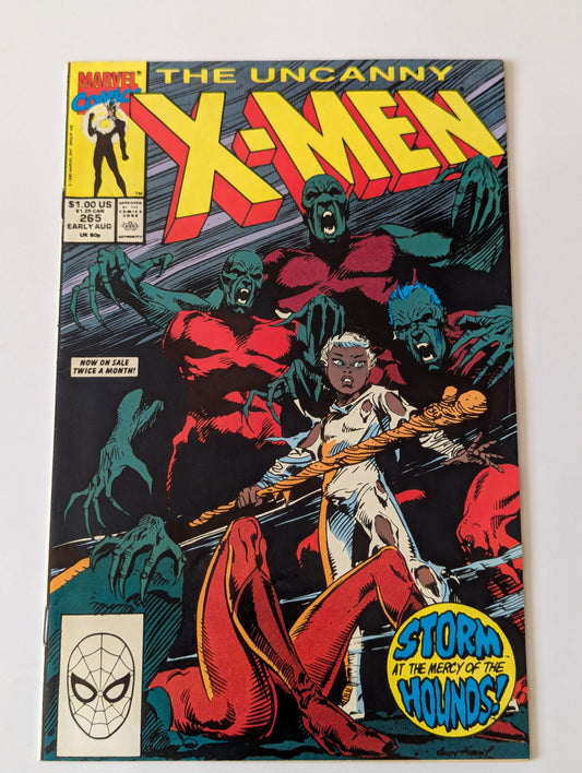 Uncanny X-Men #265 Marvel Comic Book