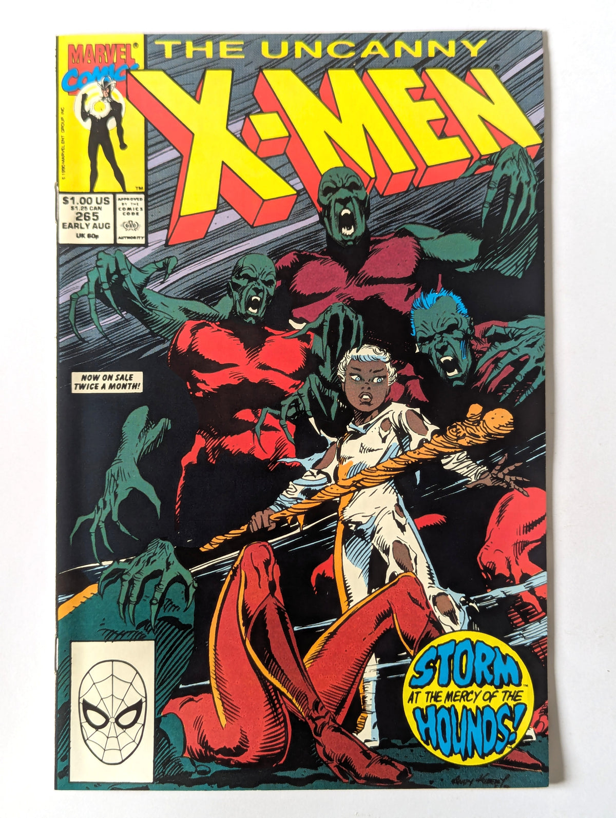 Uncanny X-Men #265 Marvel Comic Book