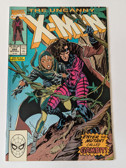 Uncanny X-Men #266 Marvel Comic Book First Appearance of Gambit