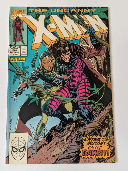 Uncanny X-Men #266 Marvel Comic Book First Appearance of Gambit
