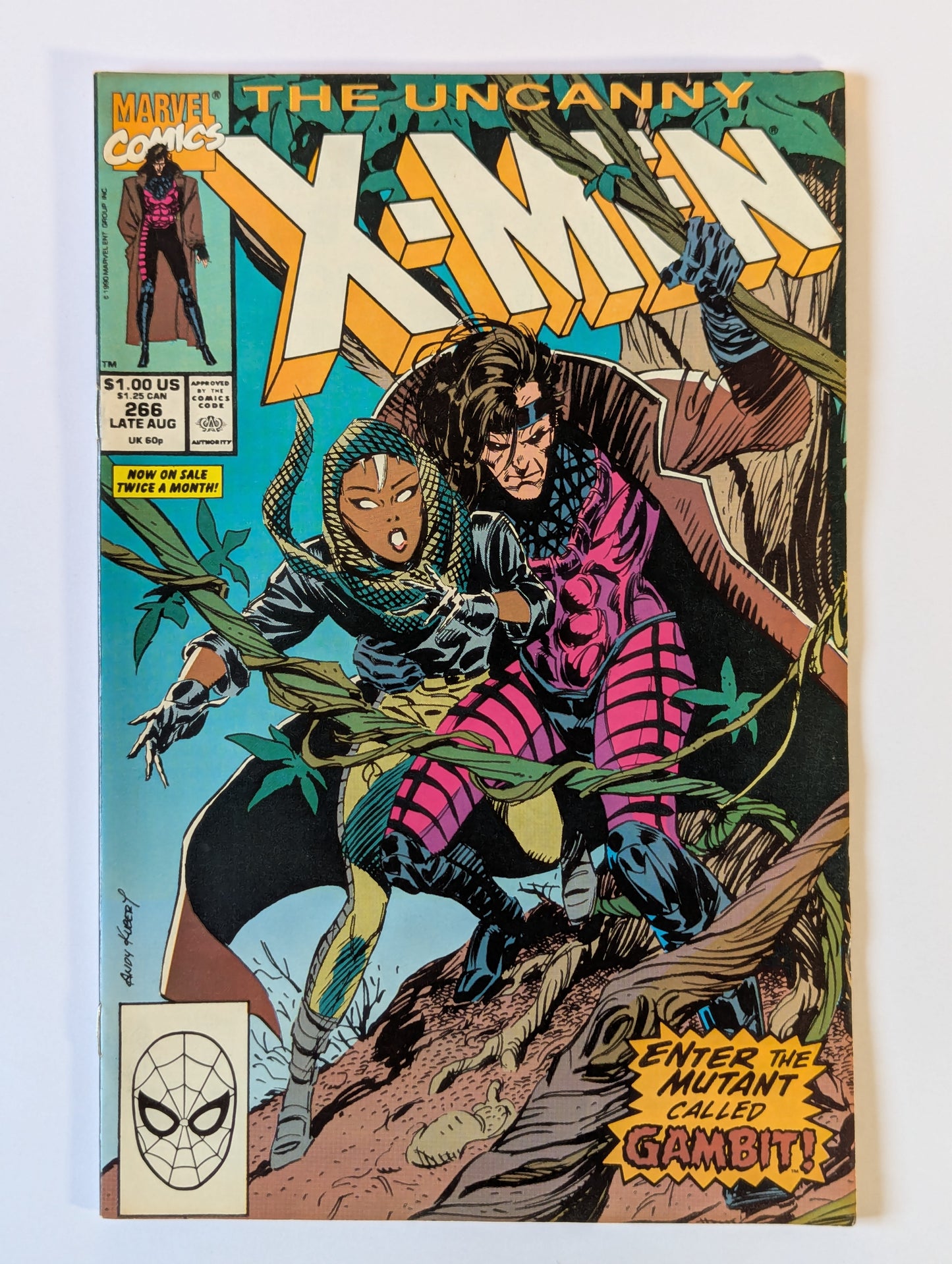 Uncanny X-Men #266 Marvel Comic Book