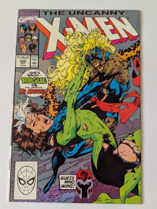 Uncanny X-Men #269 Marvel Comic Book