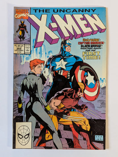 Uncanny X-Men #268 Marvel Comic Book