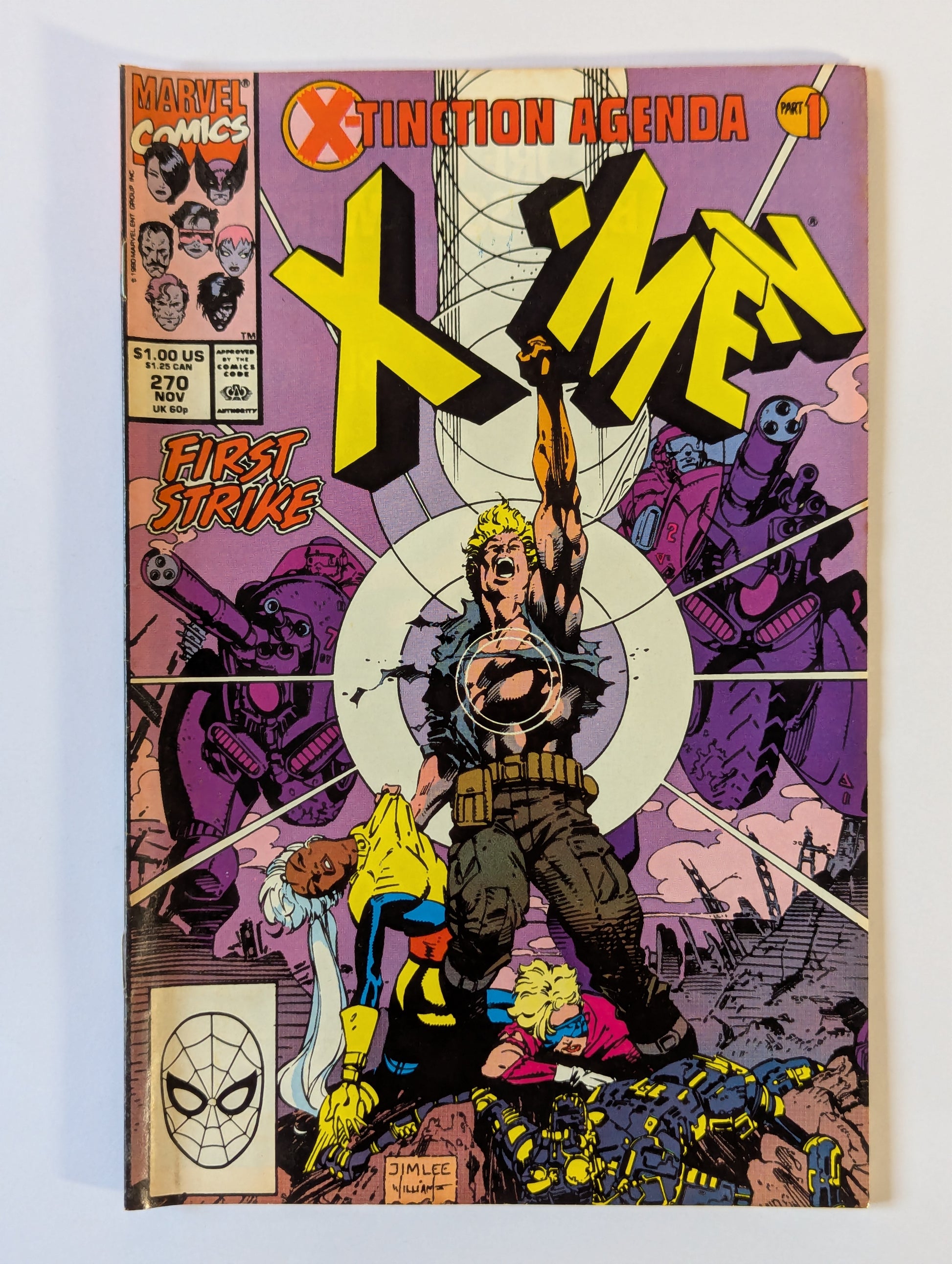 Uncanny X-Men #270 Marvel Comic Book