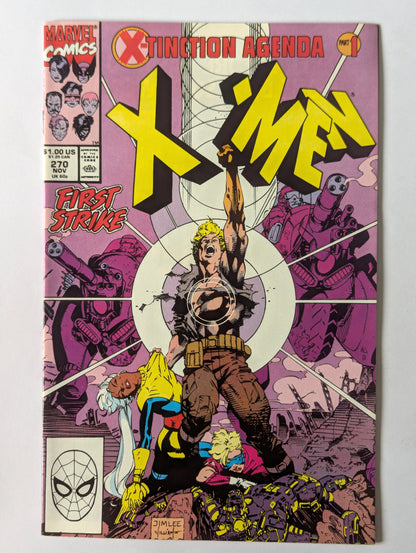 Uncanny X-Men #270 Marvel Comic Book
