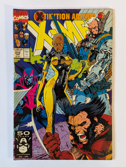 Uncanny X-Men #272 Marvel Comic Book