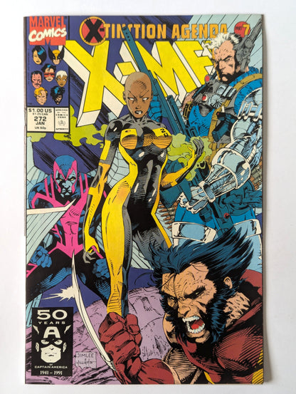Uncanny X-Men #272 Marvel Comic Book