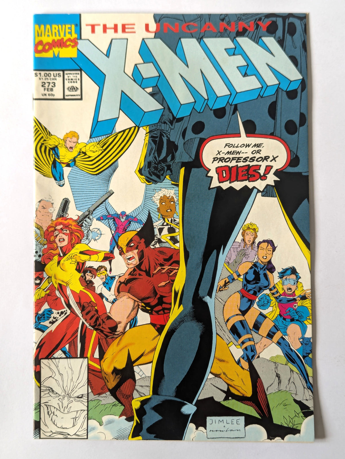 Uncanny X-Men #273 Marvel Comic Book