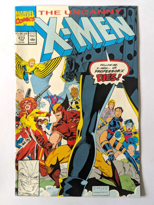 Uncanny X-Men #273 Marvel Comic Book