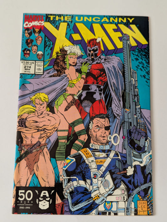 Uncanny X-Men #274 Marvel Comic Book
