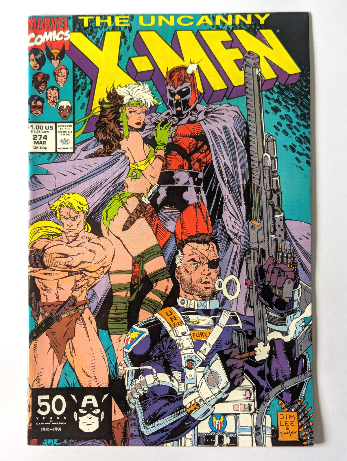 Uncanny X-Men #274 Marvel Comic Book
