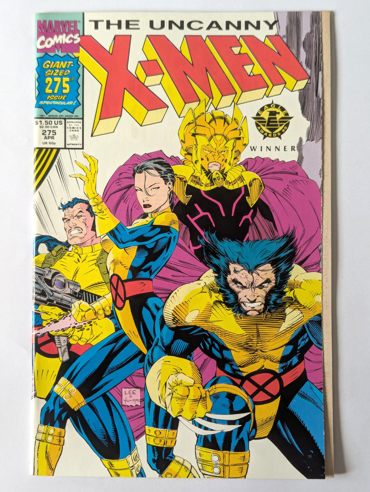 Uncanny X-Men #275 Marvel Comic Book