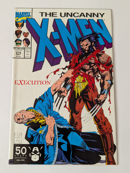 Uncanny X-Men #276 Marvel Comic Book