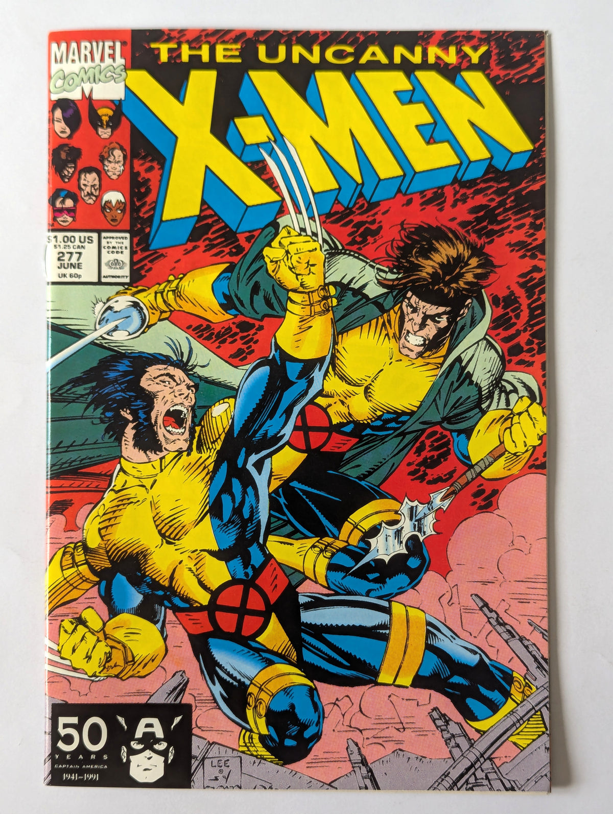 Uncanny X-Men #277 Marvel Comic Book