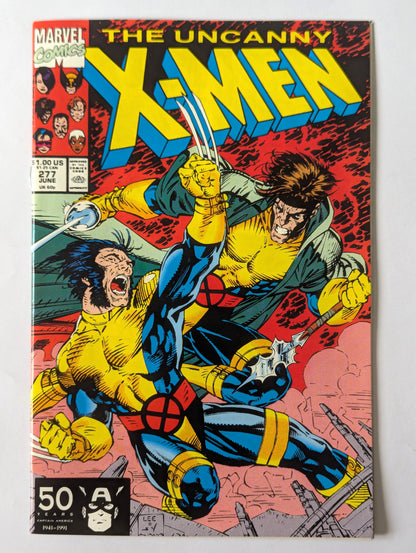 Uncanny X-Men #277 Marvel Comic Book
